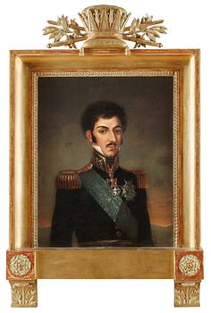 272. Fredric Westin Circle of, "Konung Oskar I" (1799-1859) ( King Oskar I ).