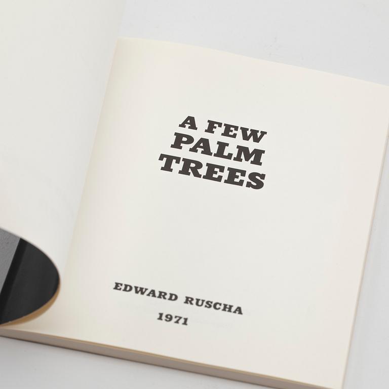 Edward Ruscha, "A few palm trees", 1971.