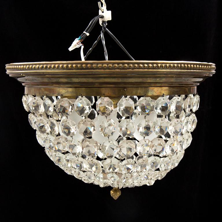A first half of the 1900s ceiling light.