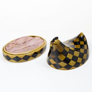 Kaarina Aho, "Ägghöna" (Munakana), keramik, Arabia.