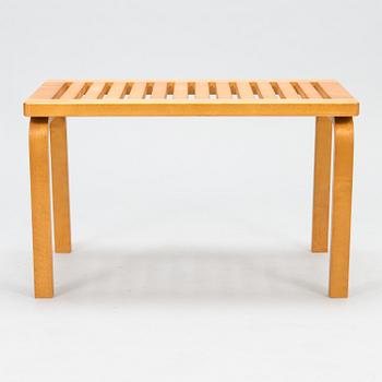 ALVAR AALTO, A '153B' bench for Artek 2004.