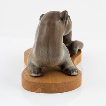 Gunnar Nylund, figurin, stengods, Rörstrand.
