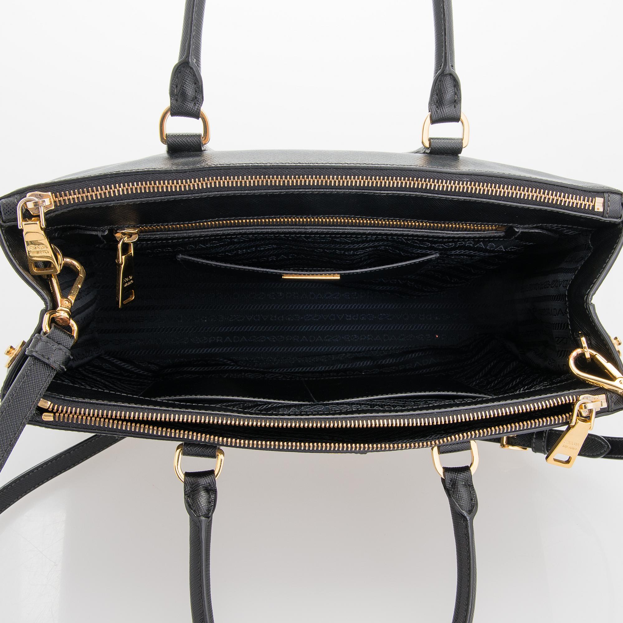 Prada, A 'Galleria' Saffiano Leather handbag.