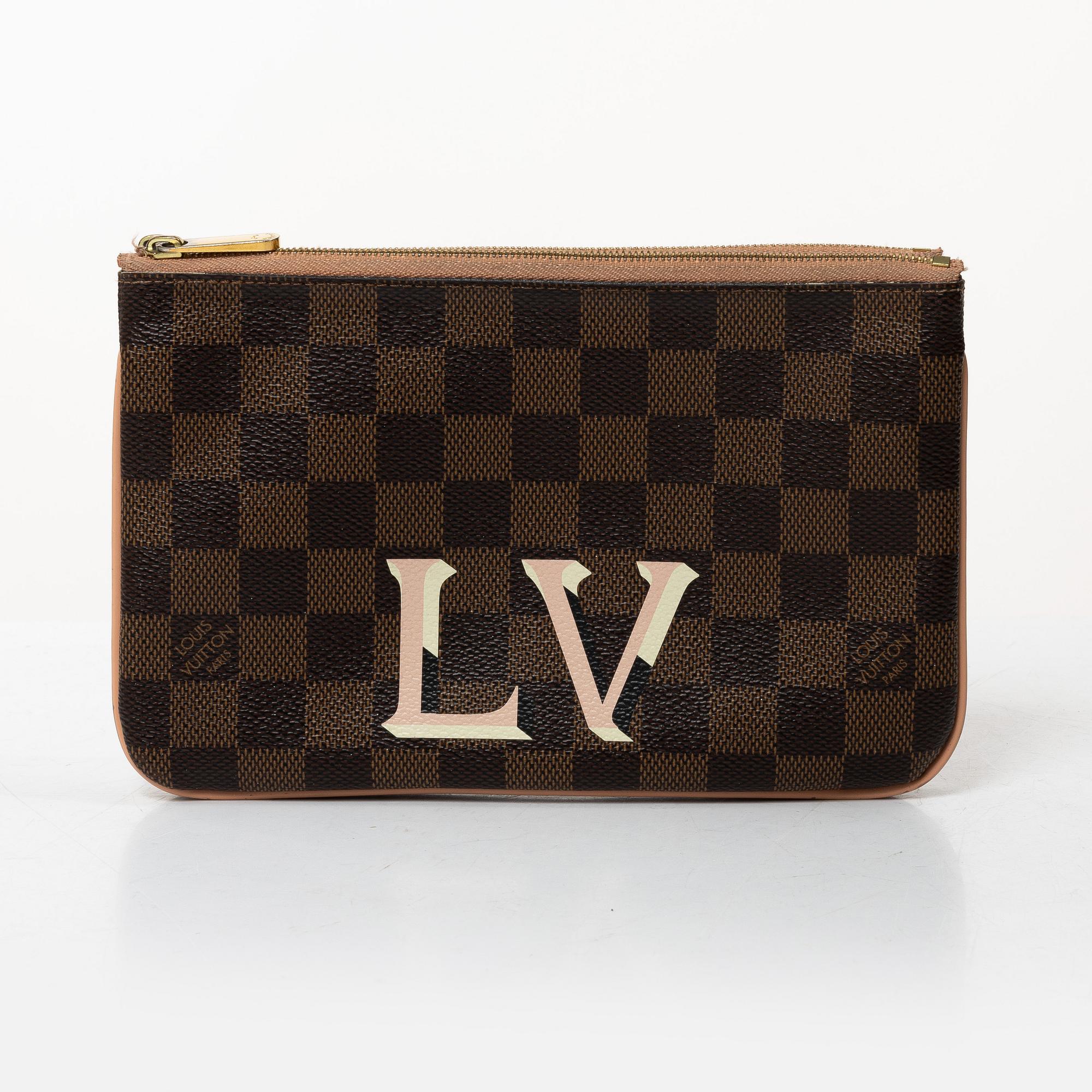 Louis Vuitton, väska, "Pochette Double Zip", 2019.