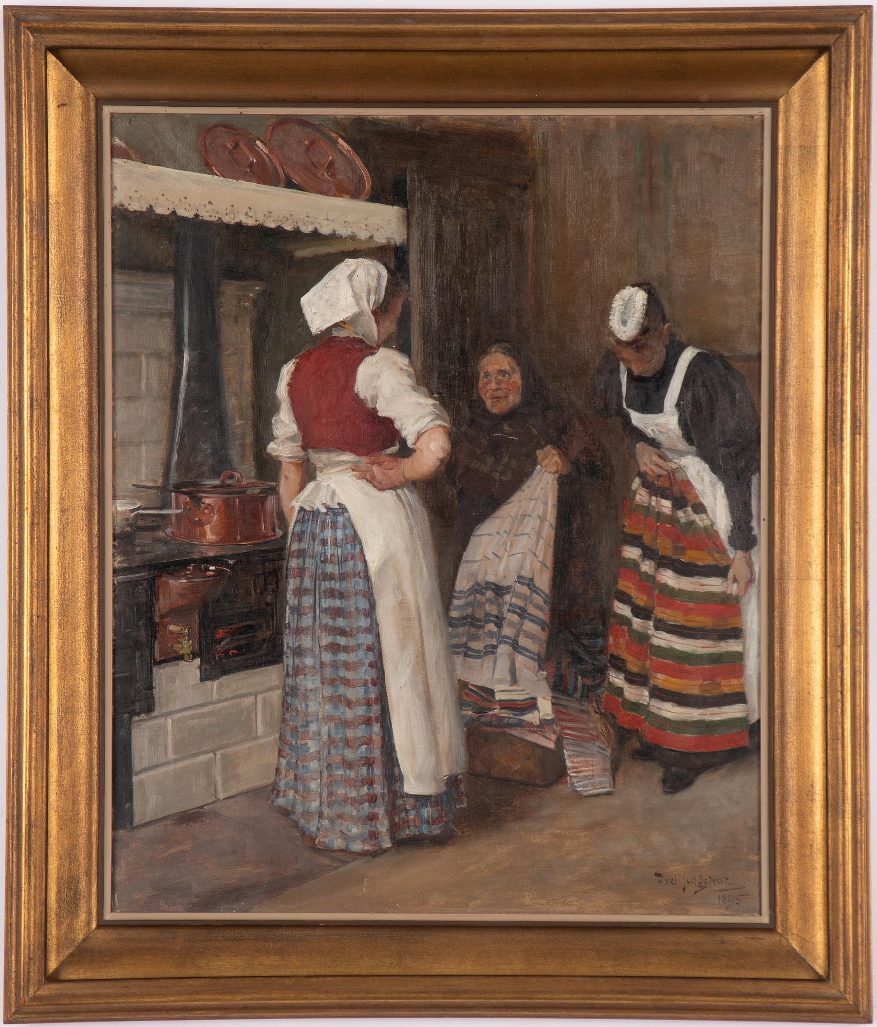 Axel Jungstedt, In the Kitchen.