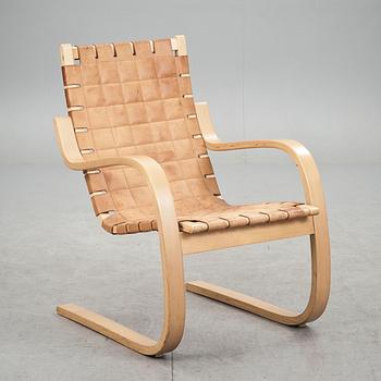 KARMSTOL. "Modell 406". Alvar Aalto, modellen formgiven år 1947.