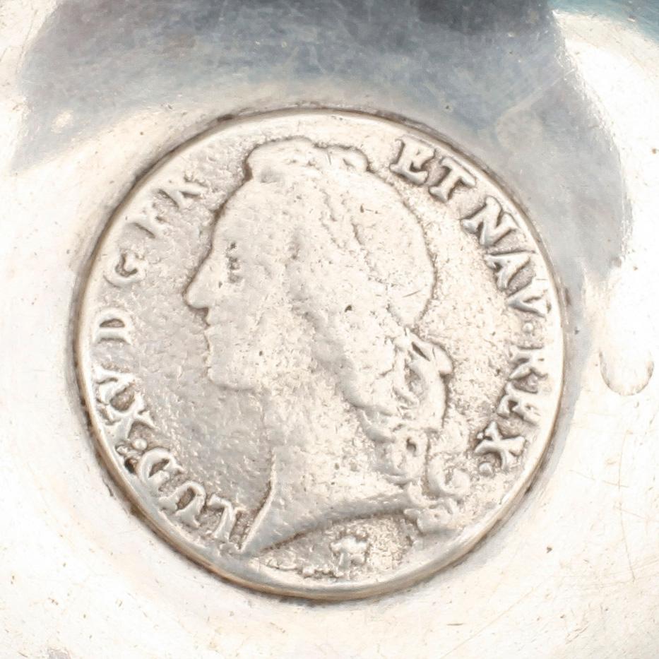 SKÅL, silver, med fantasistämplar. Ca 336 gr.