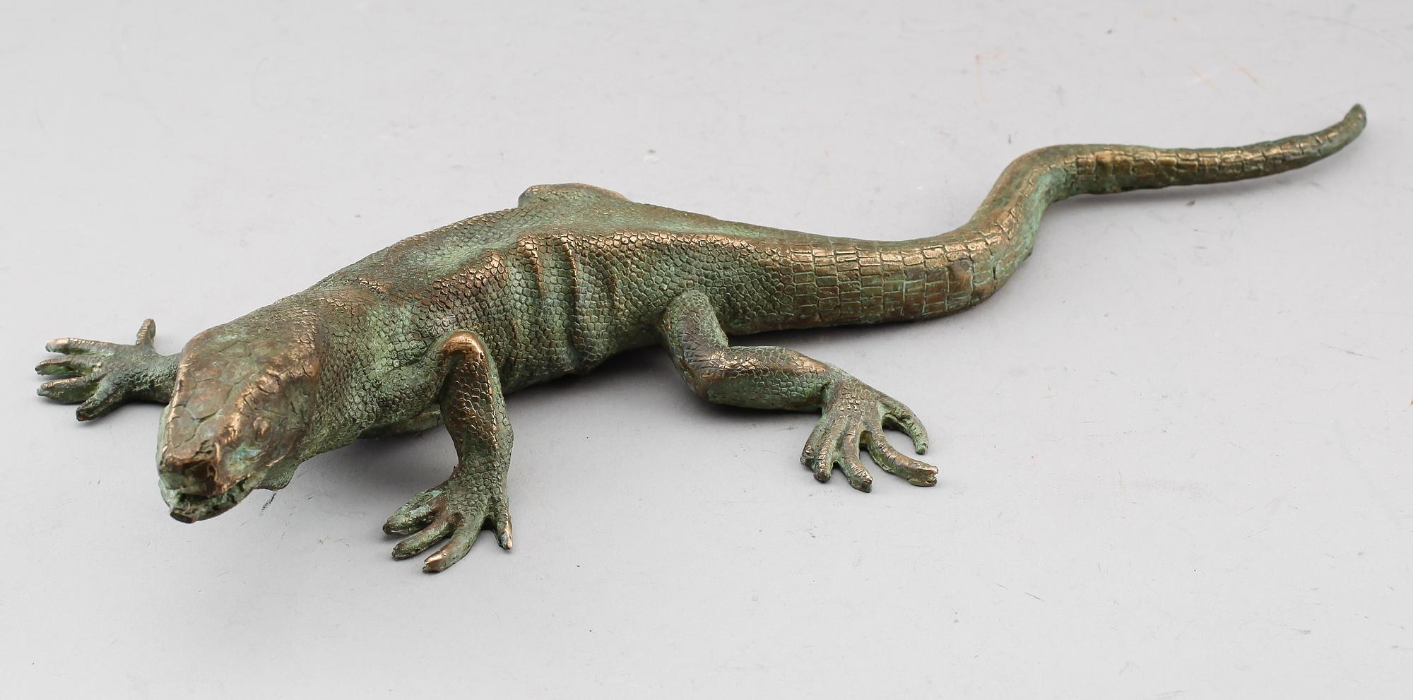 SKULPTUR, brons, 1900-talets andra hälft.