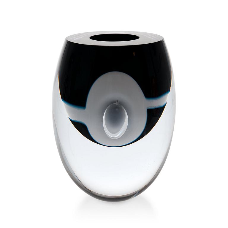 Timo Sarpaneva, A GLASS SCULPTURE. Claritas, The Ring of Trajan. Signed Timo Sarpaneva, Iittala.