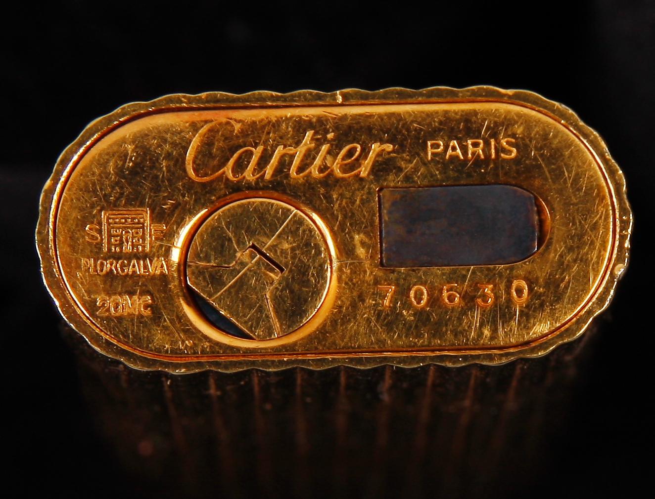 TÄNDARE,  gulddouble, Cartier, Paris.