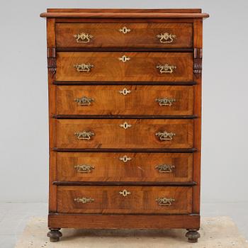 HERRBYRÅ, nyrenässans, 1800-talets andra hälft.