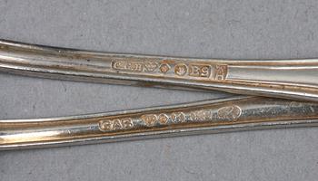 PARTI SILVER, ca 20 delar.