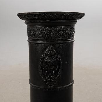 Stove around 1900 cast iron Central Europe.
