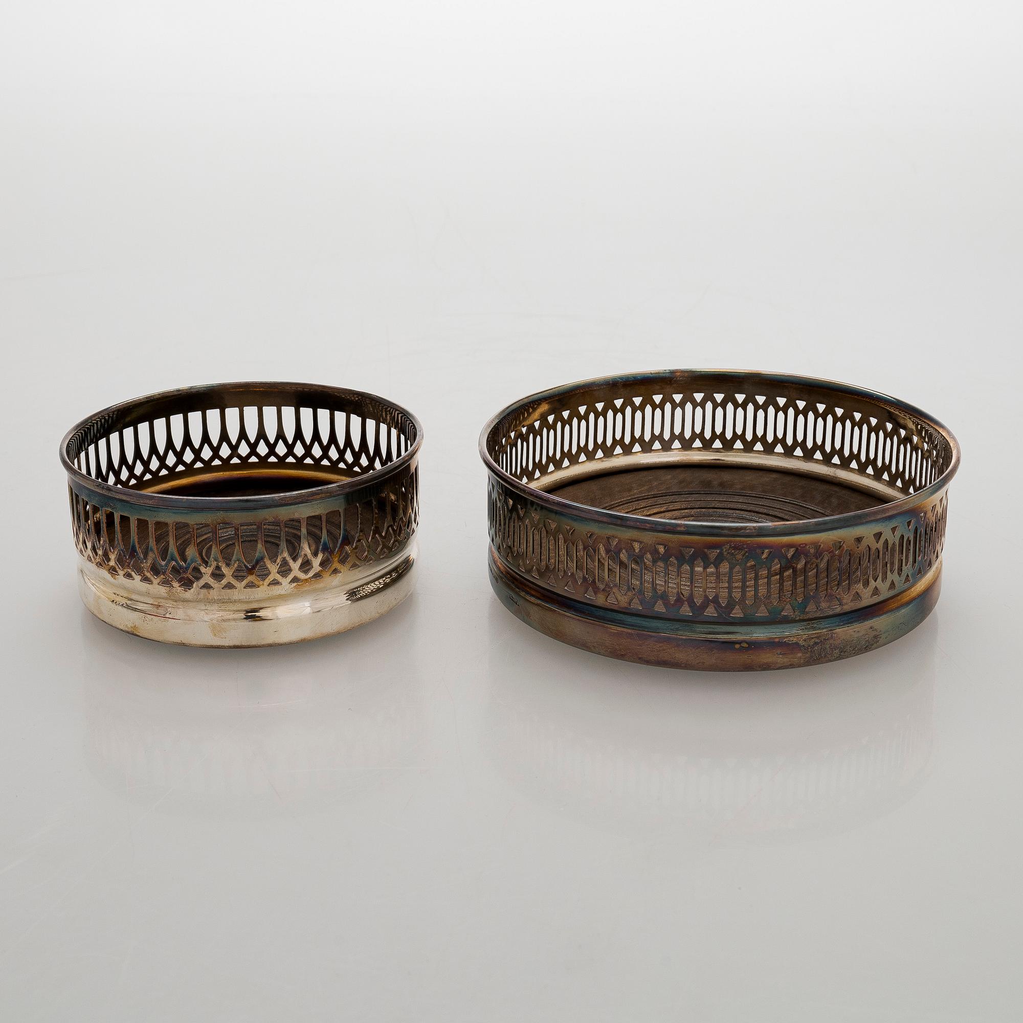 A set of tableware accessories, 5 pcs, mid-20th century.