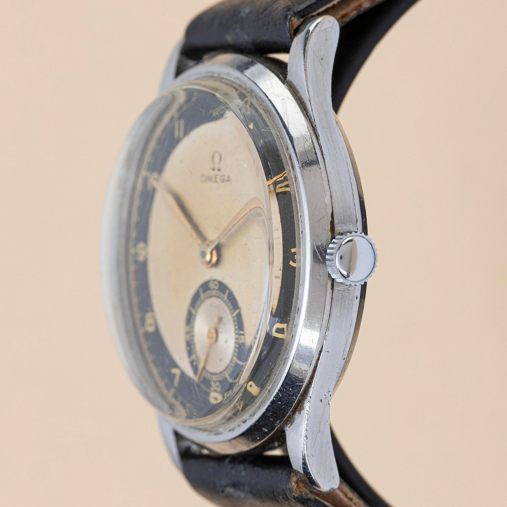 Omega, "Oversized", "Bullseye", ca 1935.