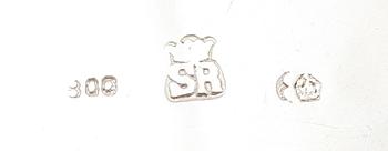 SKÅL, silver, Tyskland, 1900-talets första hälft. Vikt ca 166 g.