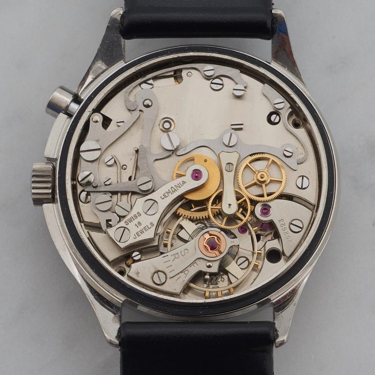 LEMANIA, Tg 195, "Tre Kronor", armbandsur, 40 mm,