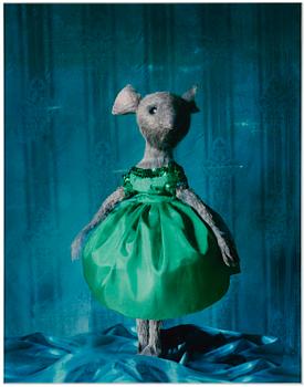 118. Helena Blomqvist, "Emerald Green Silk Dress", 2016.