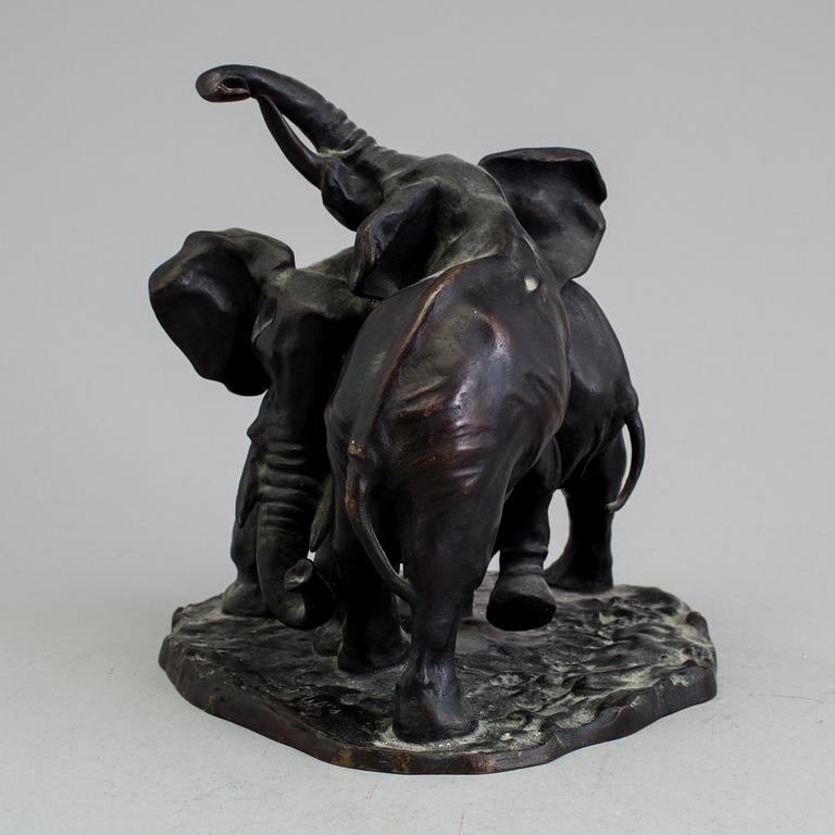 CARL MILLES, a bronze sculpture signed Carl Milles.