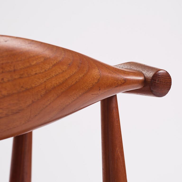 Hans J Wegner, karmstol, modell CH-35, för Carl Hansen & Son, Danmark 1950-60-tal.