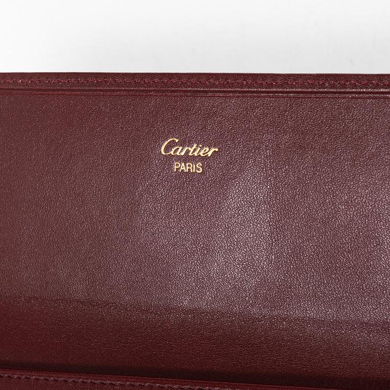 Cartier, wallet, vintage.