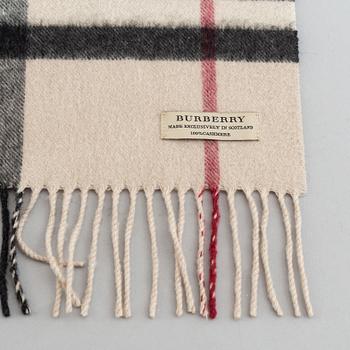 Burberry, a cashmere scarf.