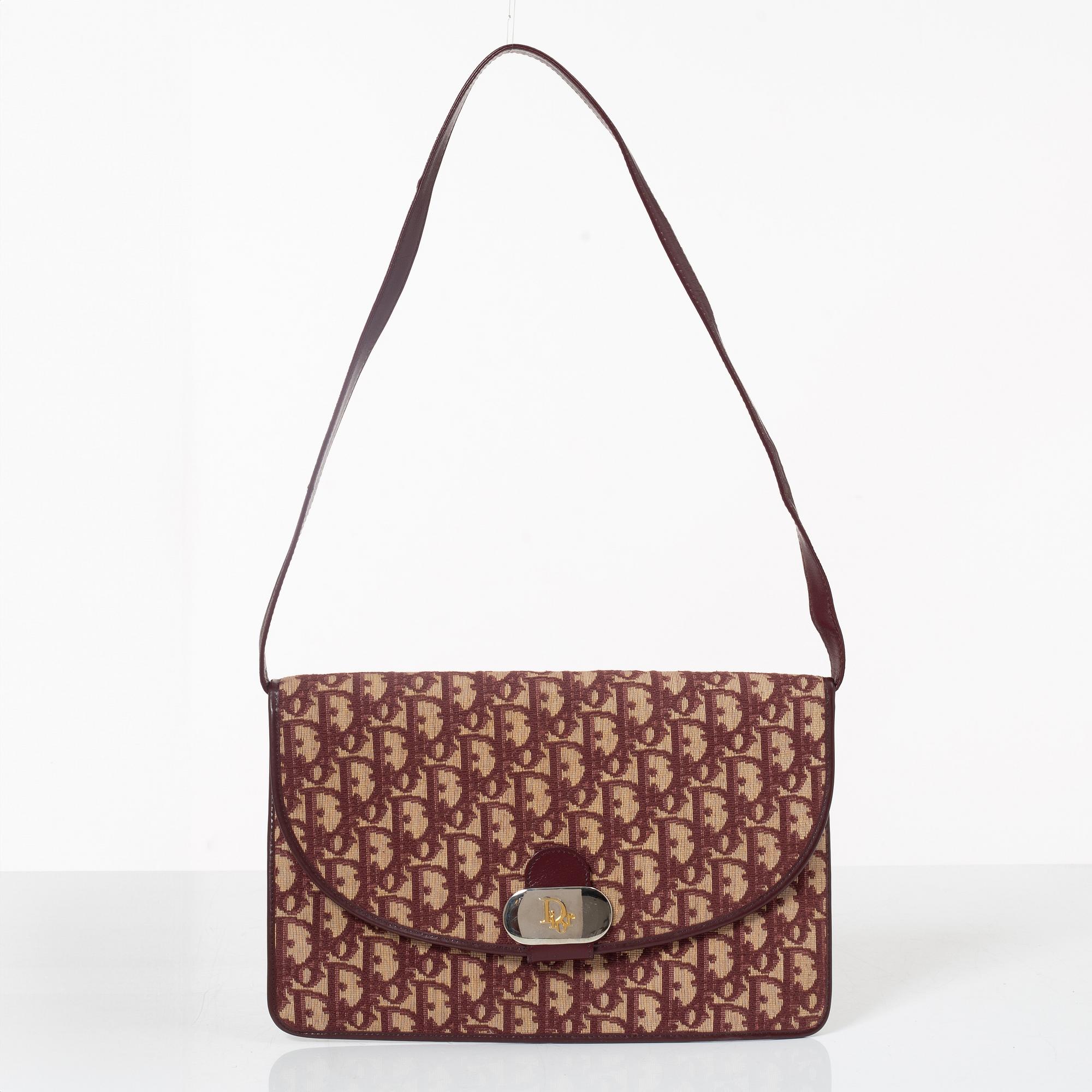 Christian Dior, väska och plånbok, vintage.