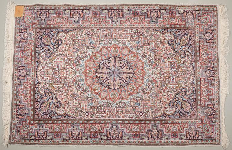 MATTA, silke. Ca 184x124 cm.