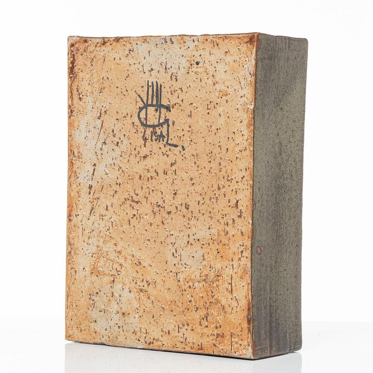 Lisa Larson, unik skulptur, stengods, Gustavsbergs Studio.