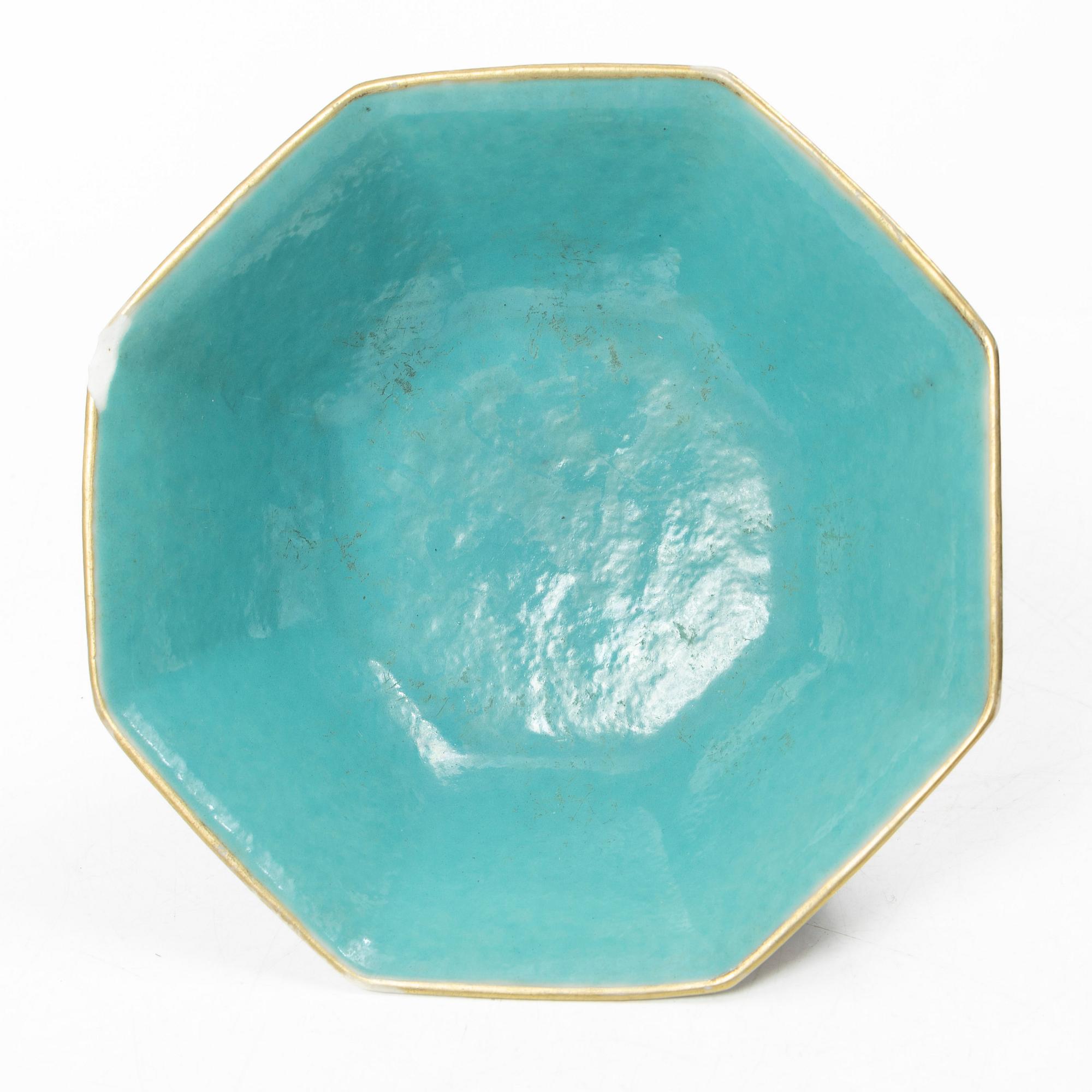 Skål, porslin, Kina, Qingdynastin, 1800-tal.