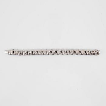 ARMBAND, Tiffany & Co, flätat i vitguld.