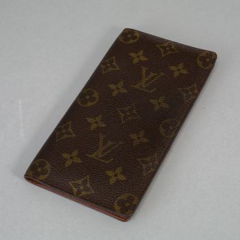 LOUIS VUITTON, plånböcker, 2 st.