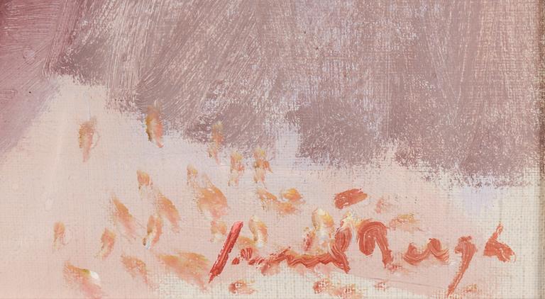 SVANTE BERGH, olja på duk, sign.