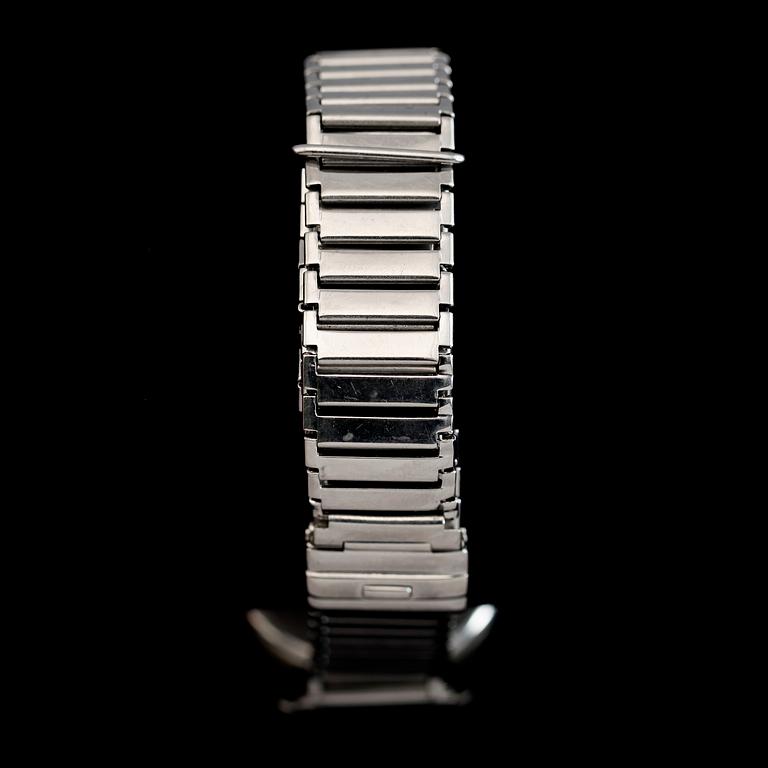 ARMBANDSUR, stål, Cyma, 1930-/40-tal.