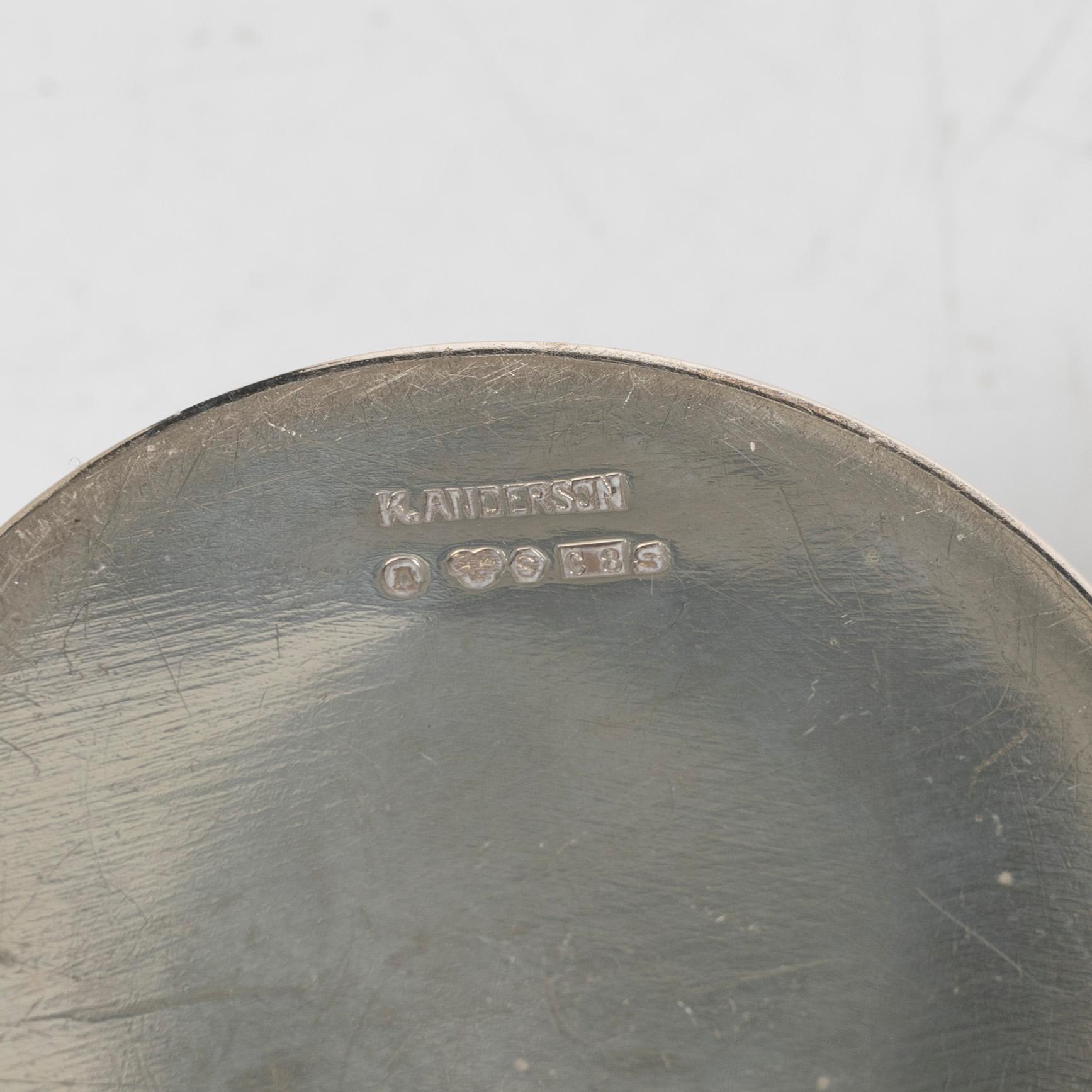 A pair of vanity cases, comb and brush, silver, early 20th century.