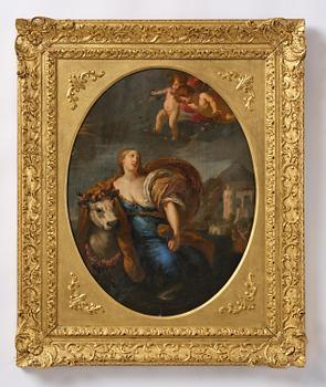 Francesco Albani, hans krets, Europa och tjuren.