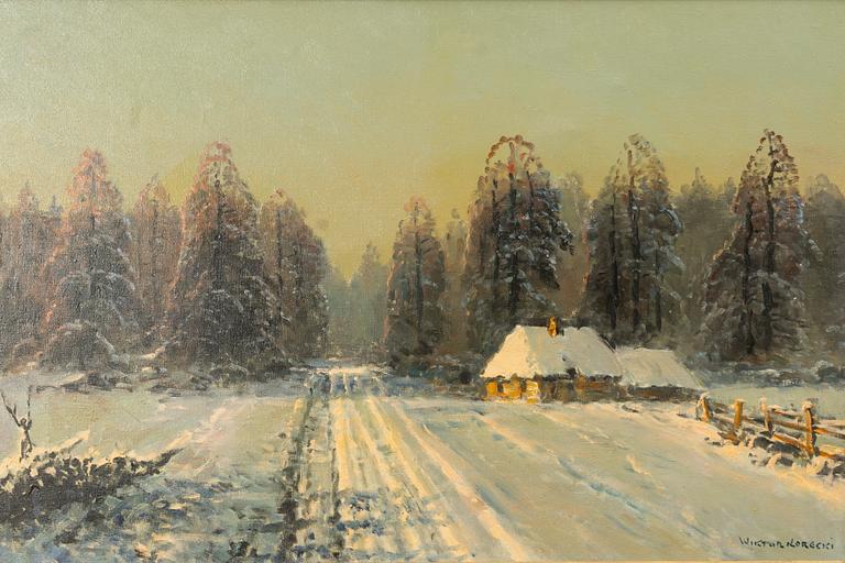 Wiktor Korecki, Winter Landscape.