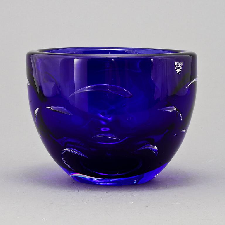 SKÅL, glas, Lars Hellsten, Orrefors, sign.