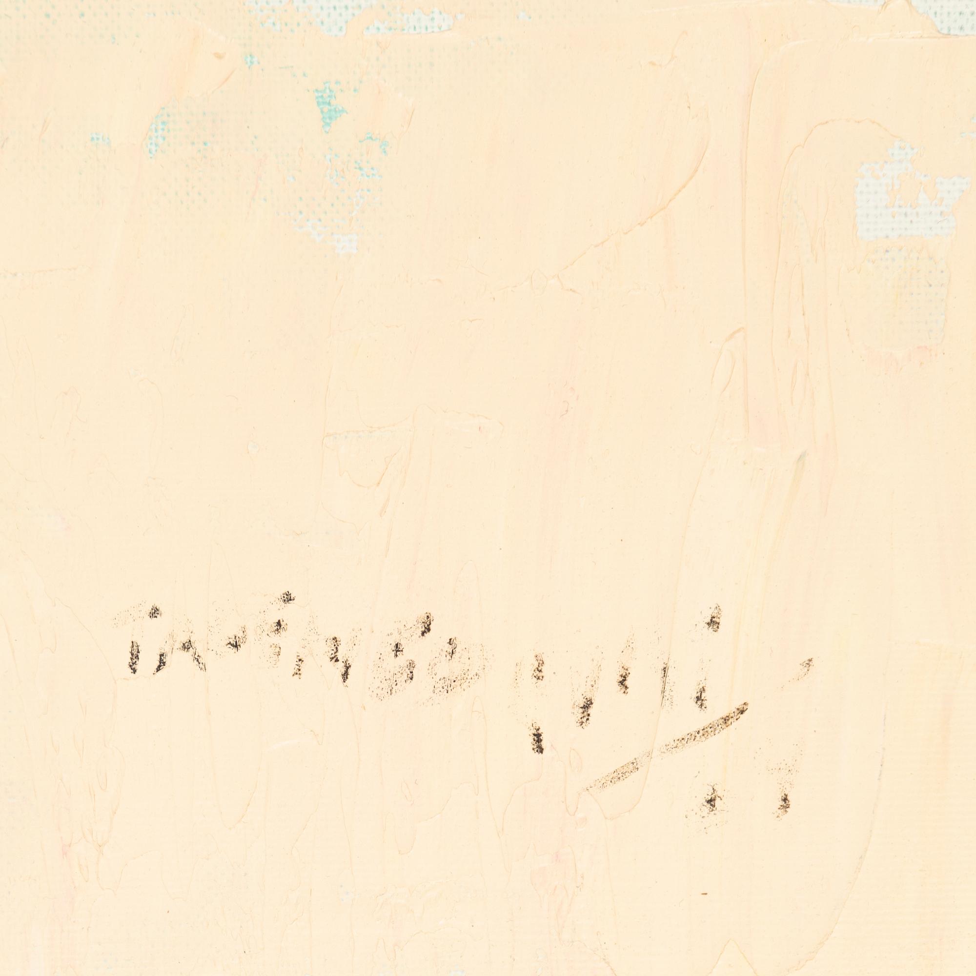 Tage Hedqvist, olja på duk, signerad och daterad -64 a tergo.