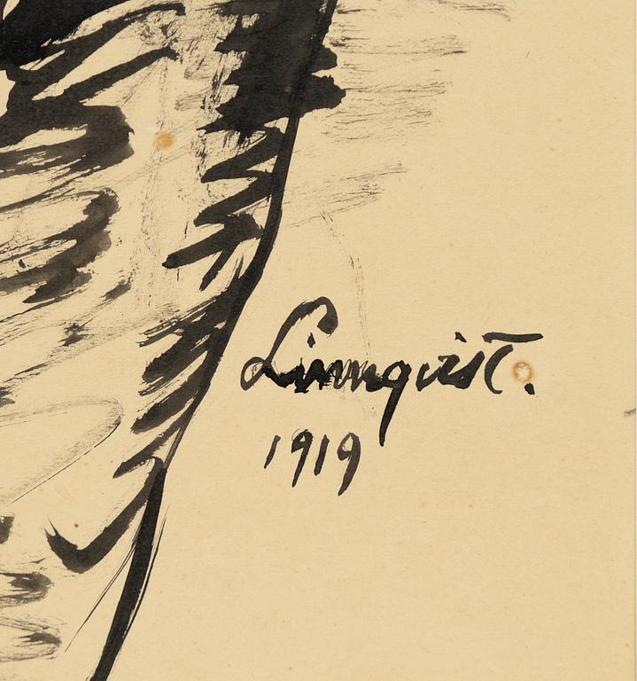 Hilding Linnqvist, Portrait.