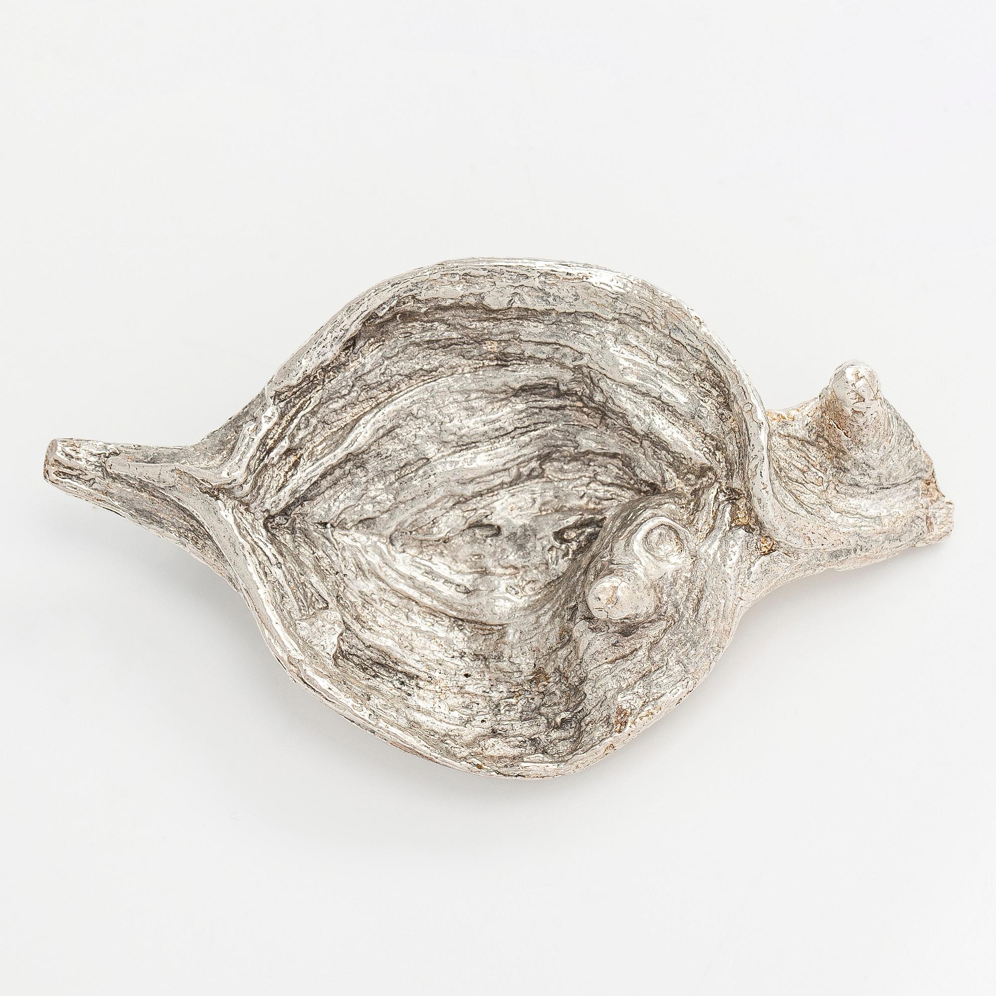 Helky Juvonen, rintaneula, sterlinghopea, Westerback, Helsinki 1972.