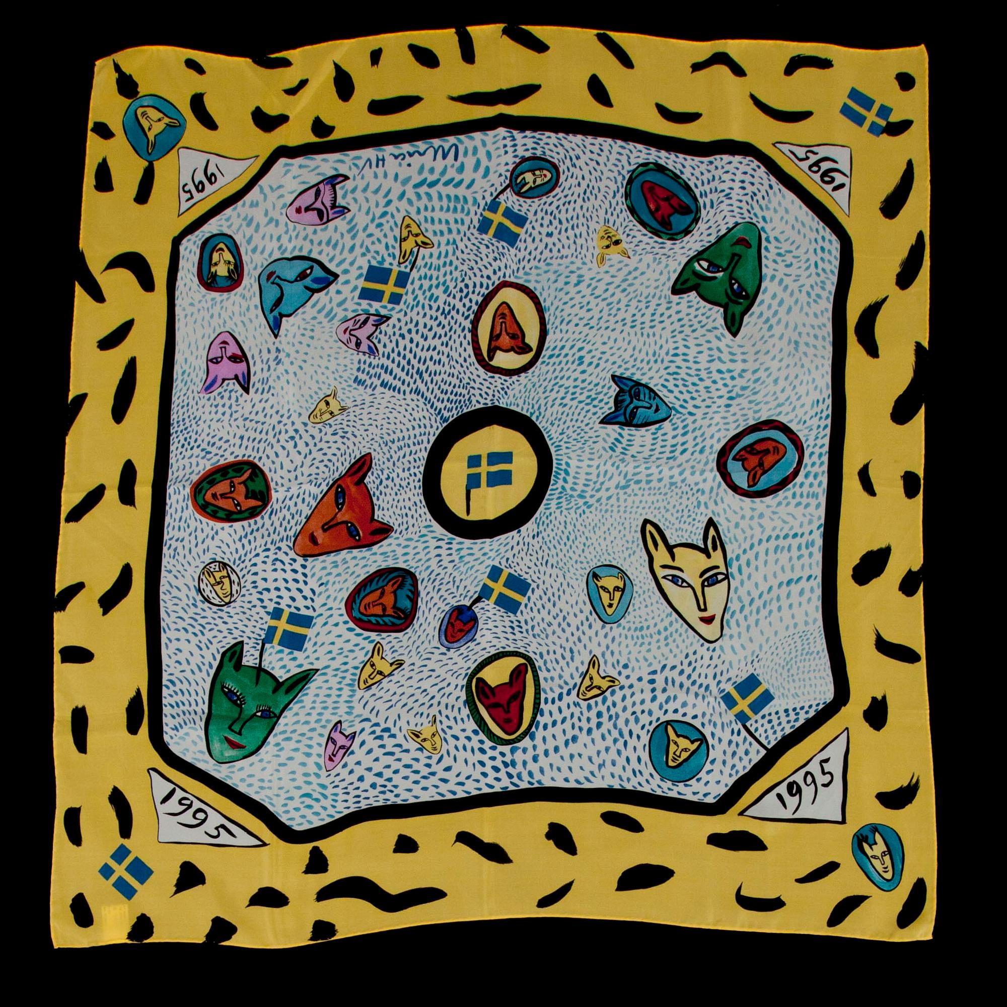 SCARF, för Olympiska Spelen 1995, Ulrica Hydman-Vallien.