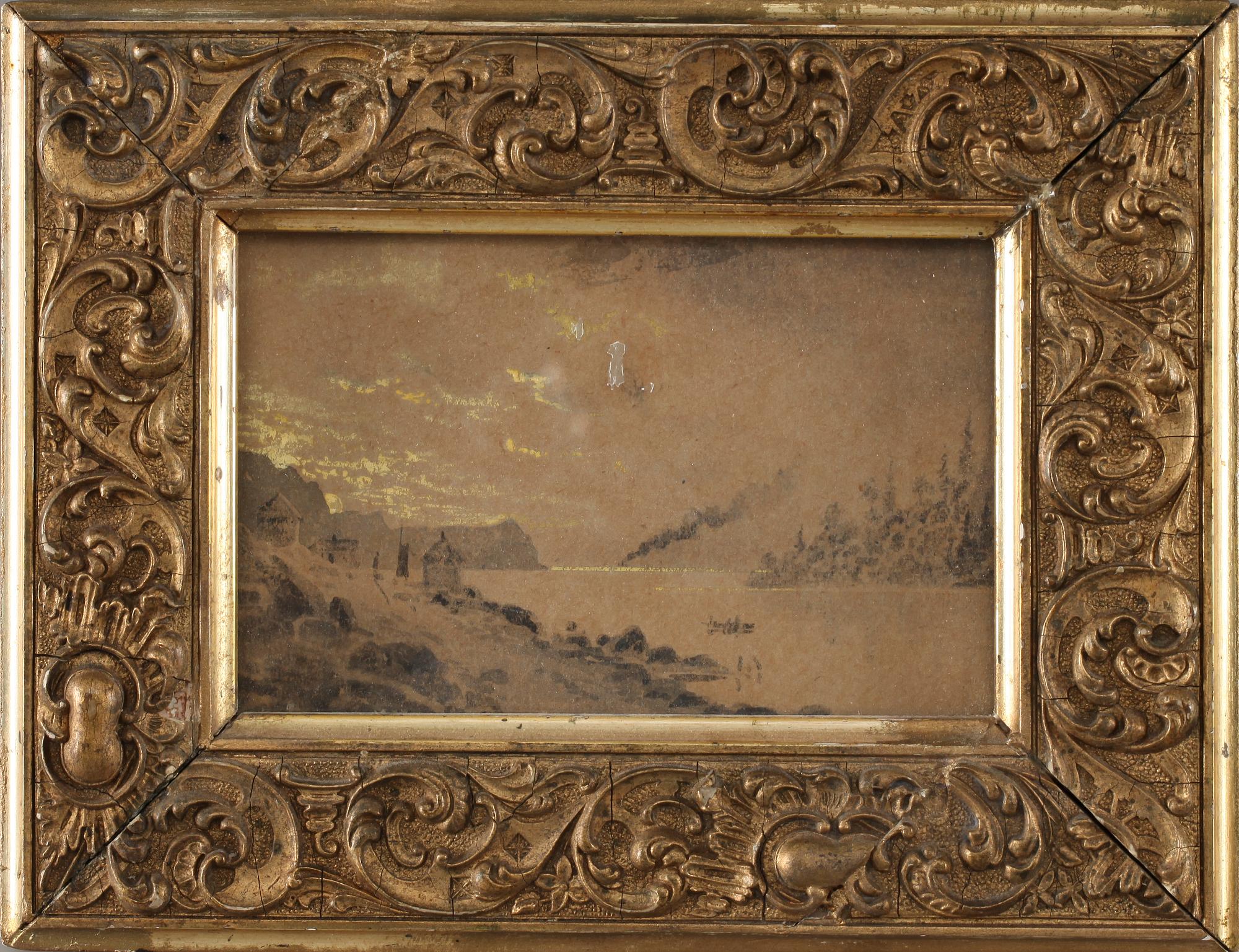 LUDWIG MESSMAN, akvareller med täckvitt, 4 st, 2 sign.