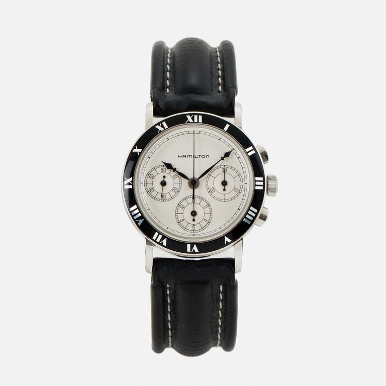 HAMILTON, Piping Rock, chronograph, Limited edition, 33 mm.