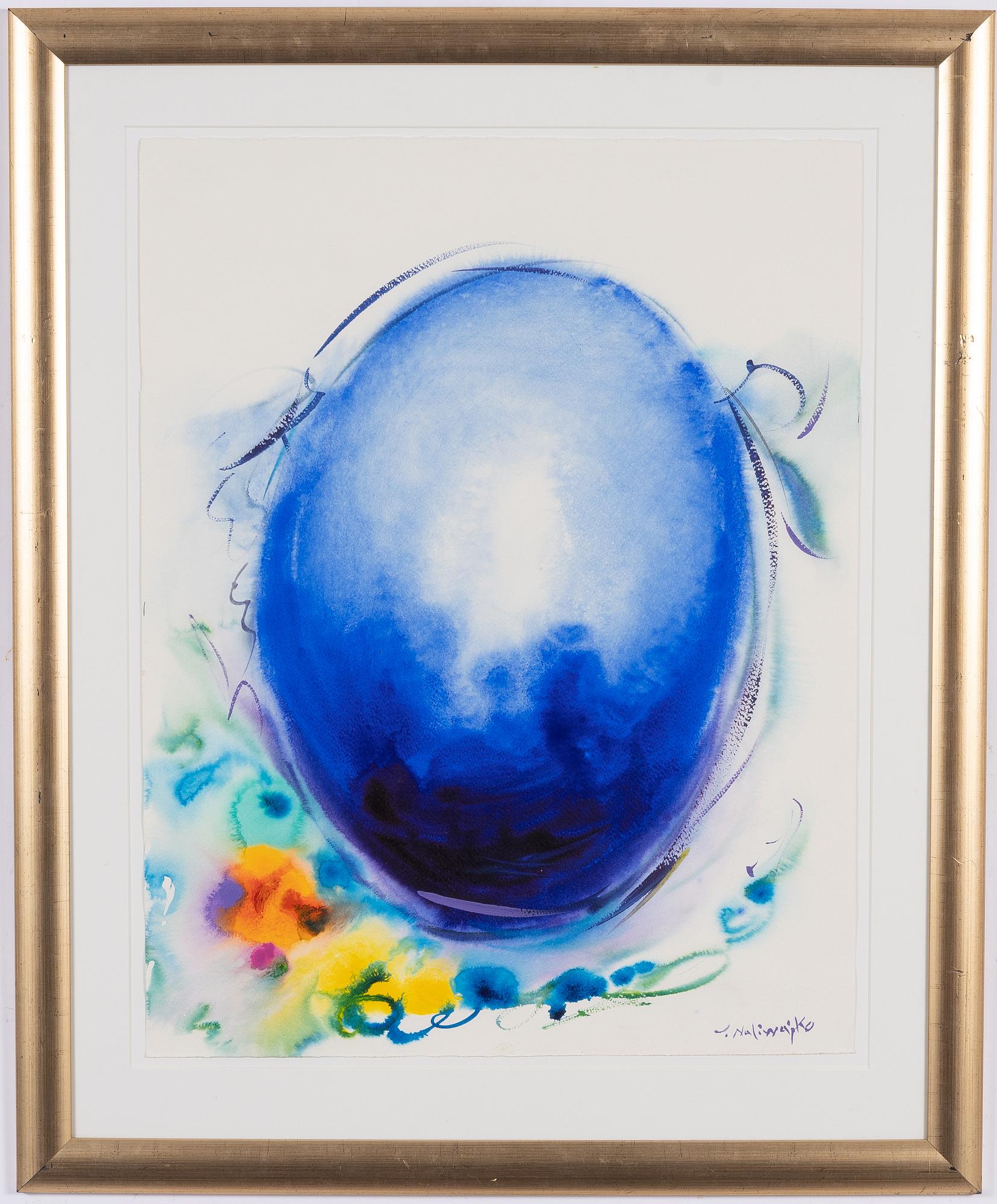 Jan Naliwajko, Komposition i blått.