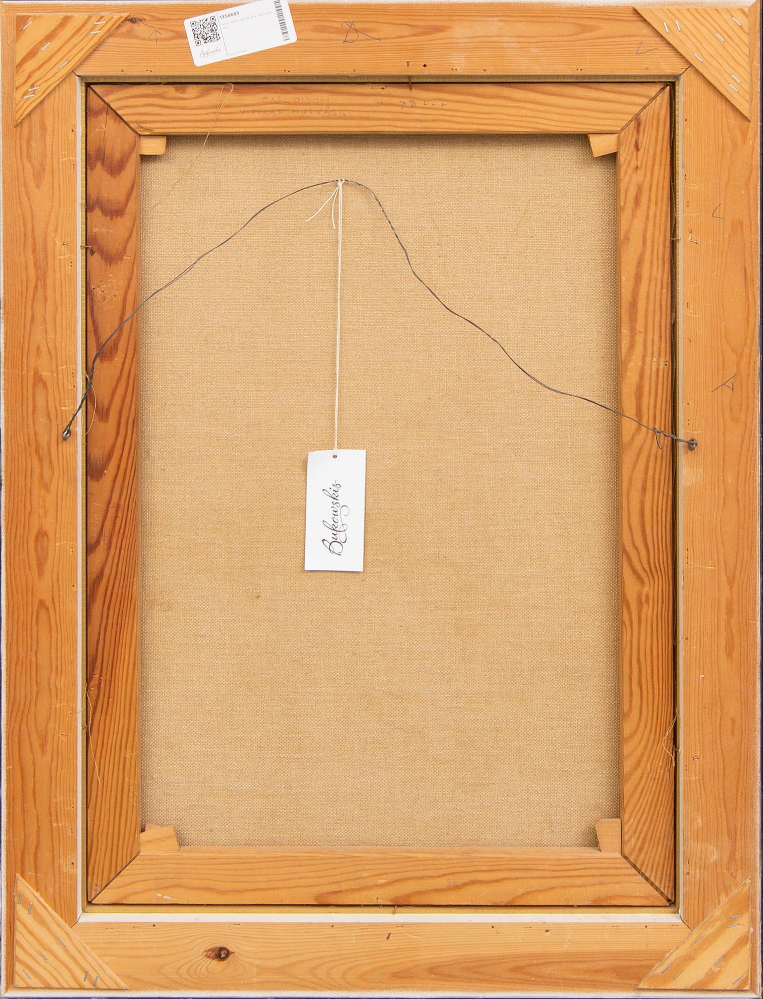 Axel Olson, a signed oil on canvas.