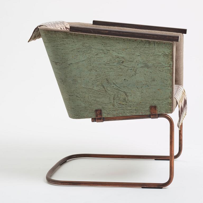 Mats Theselius, fåtölj, "Hommage à Sigurd Lewerentz", ed. 85/123, Källemo, Värnamo, efter 2012.