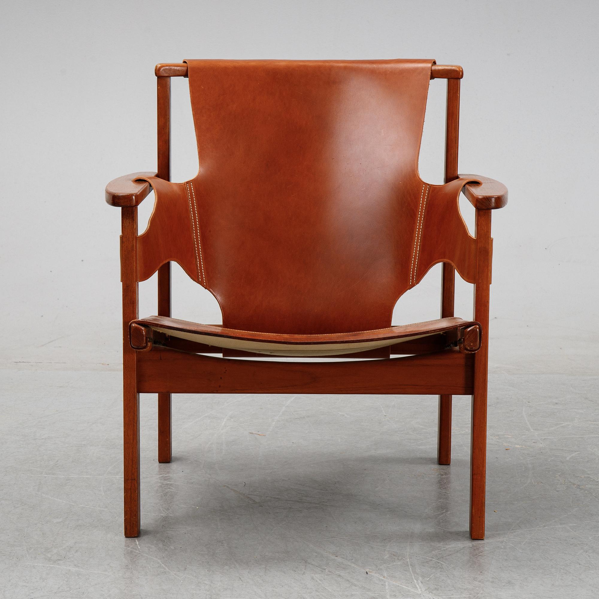 Carl-Axel Acking, a 'Trienna' easy chair, Nordiska Kompaniet, 1950-60s.