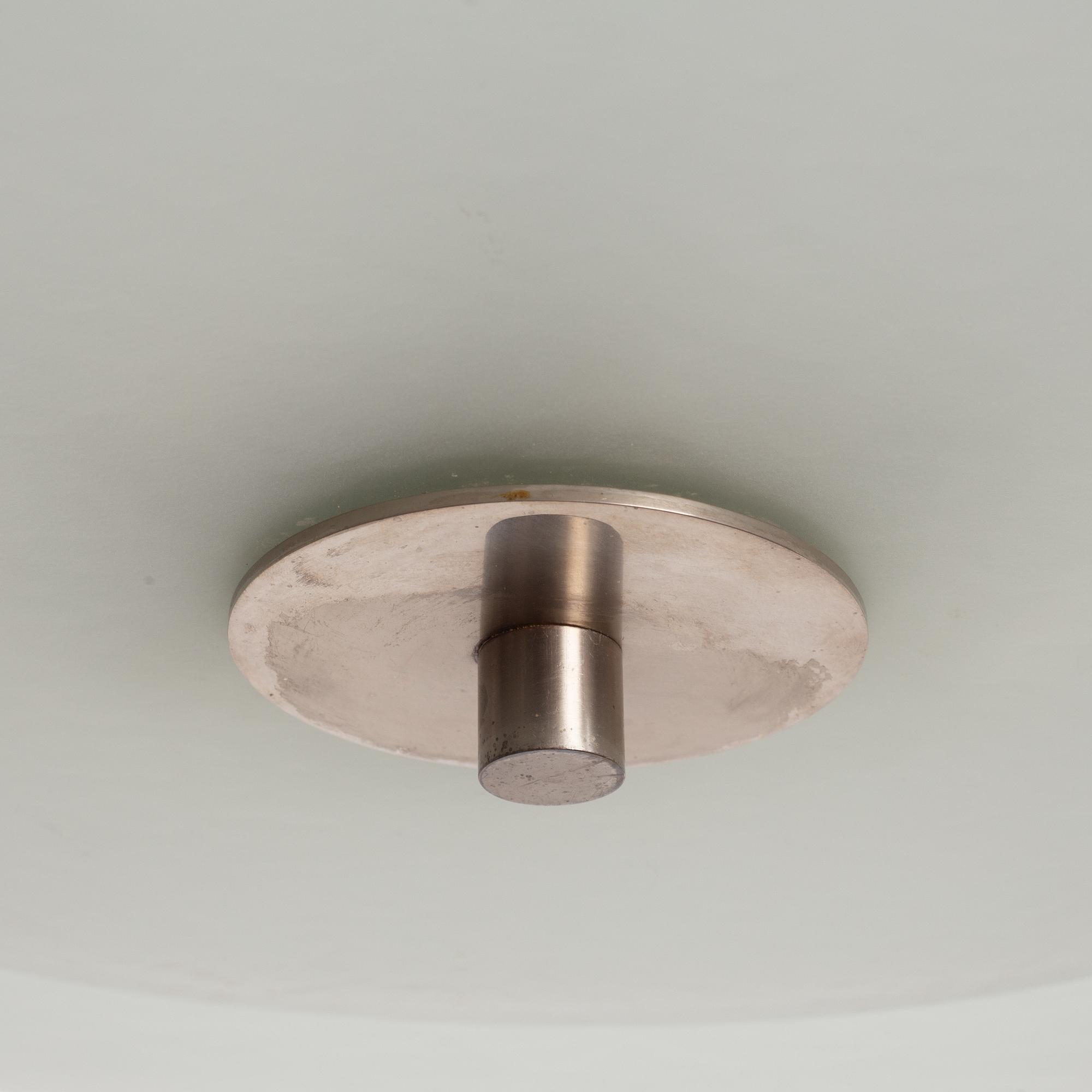 Harald Notini, a ceiling lamp model "10404", Arvid Böhlmarks Lampfabrik, Stockholm, 1930s.