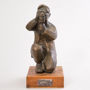ENSIO SEPPÄNEN, bronze sculpture, signed and dated-63 (on the base).